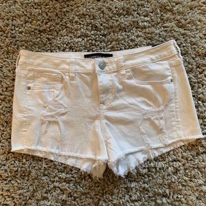 Express jean shorts